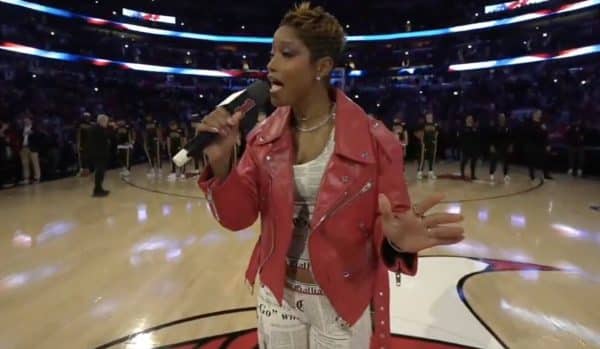 Keke Palmer Amazes with US National Anthem Performance at D-Rose Chicago Bulls Retirement Game