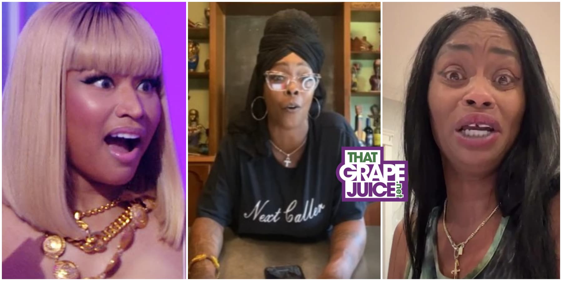 Yikes! Khia Claps Back at “Decaying Body” Tokyo Toni for Defending Nicki Minaj: She’s “Homeless” with a “Parking Space Between Her Teeth”