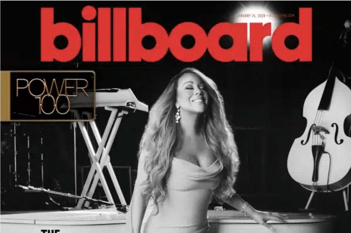 Mariah Carey Covers Billboard Power 100 / Honored as MusiCares’ 2026 Person of the Year