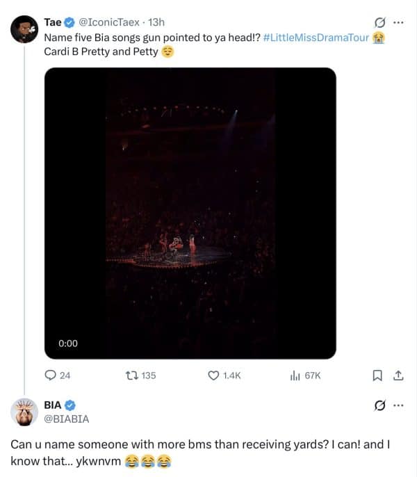 BIA responds to Cardi B’s diss
