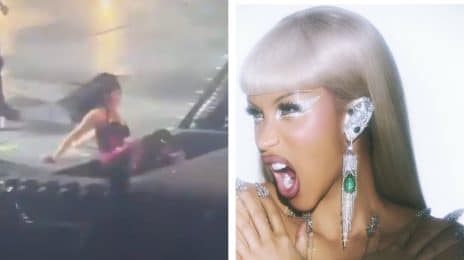 Cardi B Takes a Tumble...Again! Rap Queen Falls During 'Little Miss Drama Tour' Performance