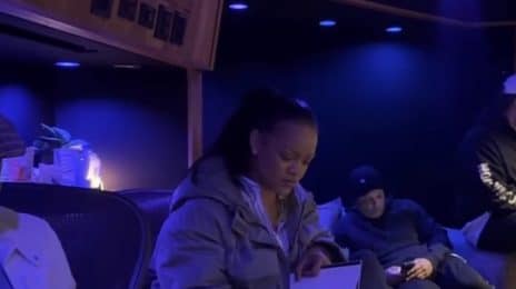 Rihanna Sparks 'R9' Buzz After Sharing Late-Night Studio Clip