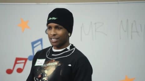 A$AP Rocky Teaches Harlem Students the Art of Rap on Celebrity Substitute