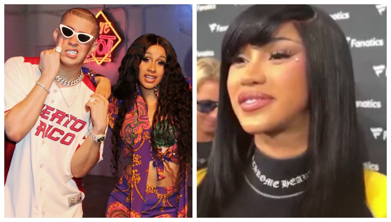 Cardi B on Surprise Super Bowl Performance with Bad Bunny: “That Would Be Exciting”