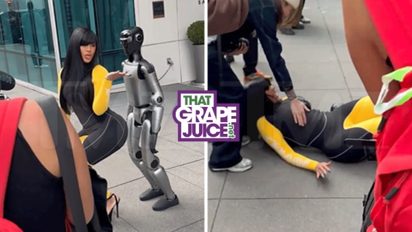 Ouch! Cardi B Takes a Tumble & FALLS Over While Dancing on a Robot [Video]