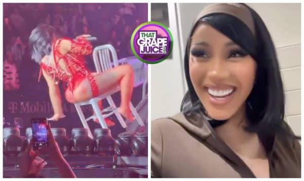 Cardi B Falls During Vegas Concert: "That Was the Government"