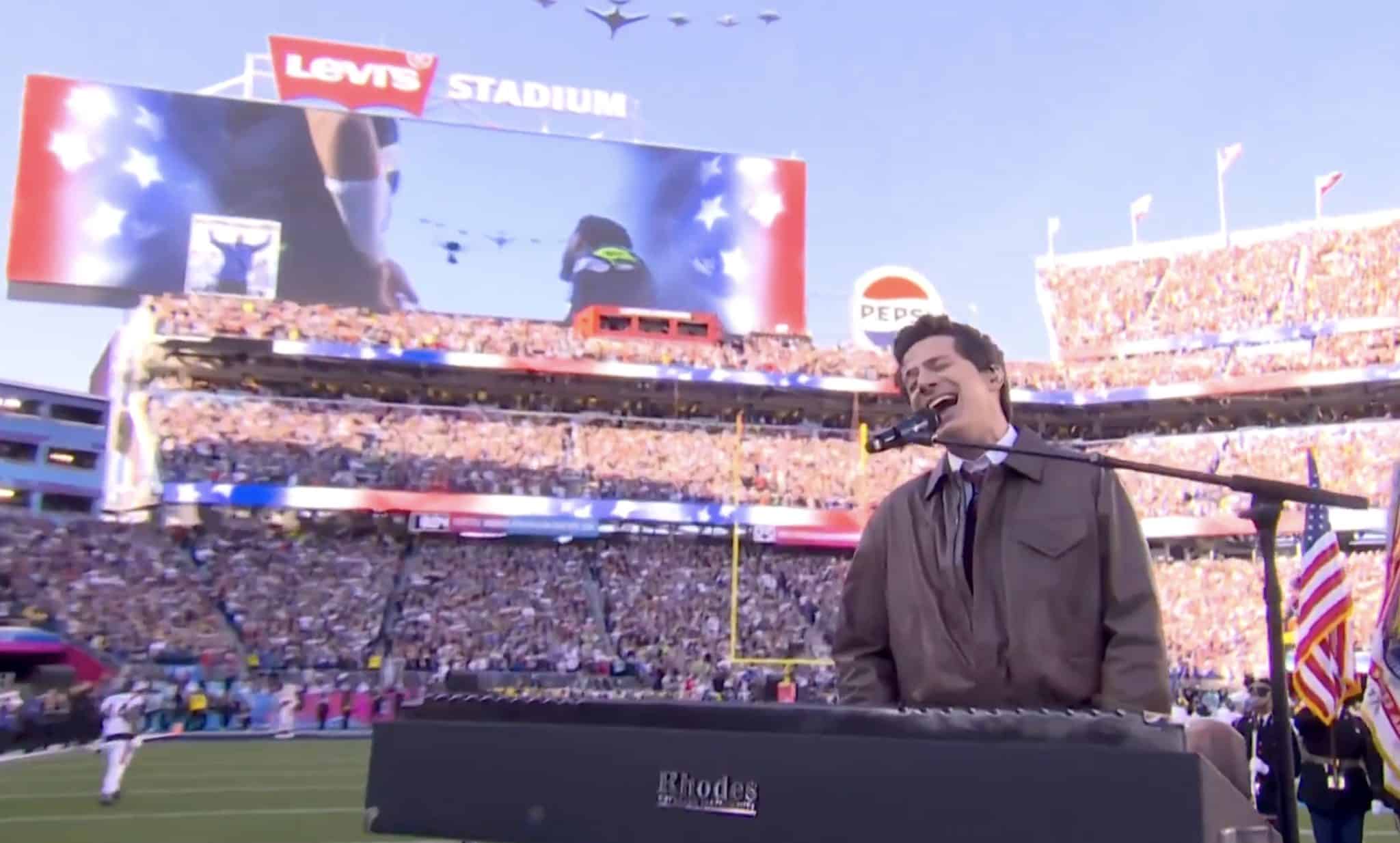 Watch: Charlie Puth Amazes with US National Anthem at Super Bowl 2026