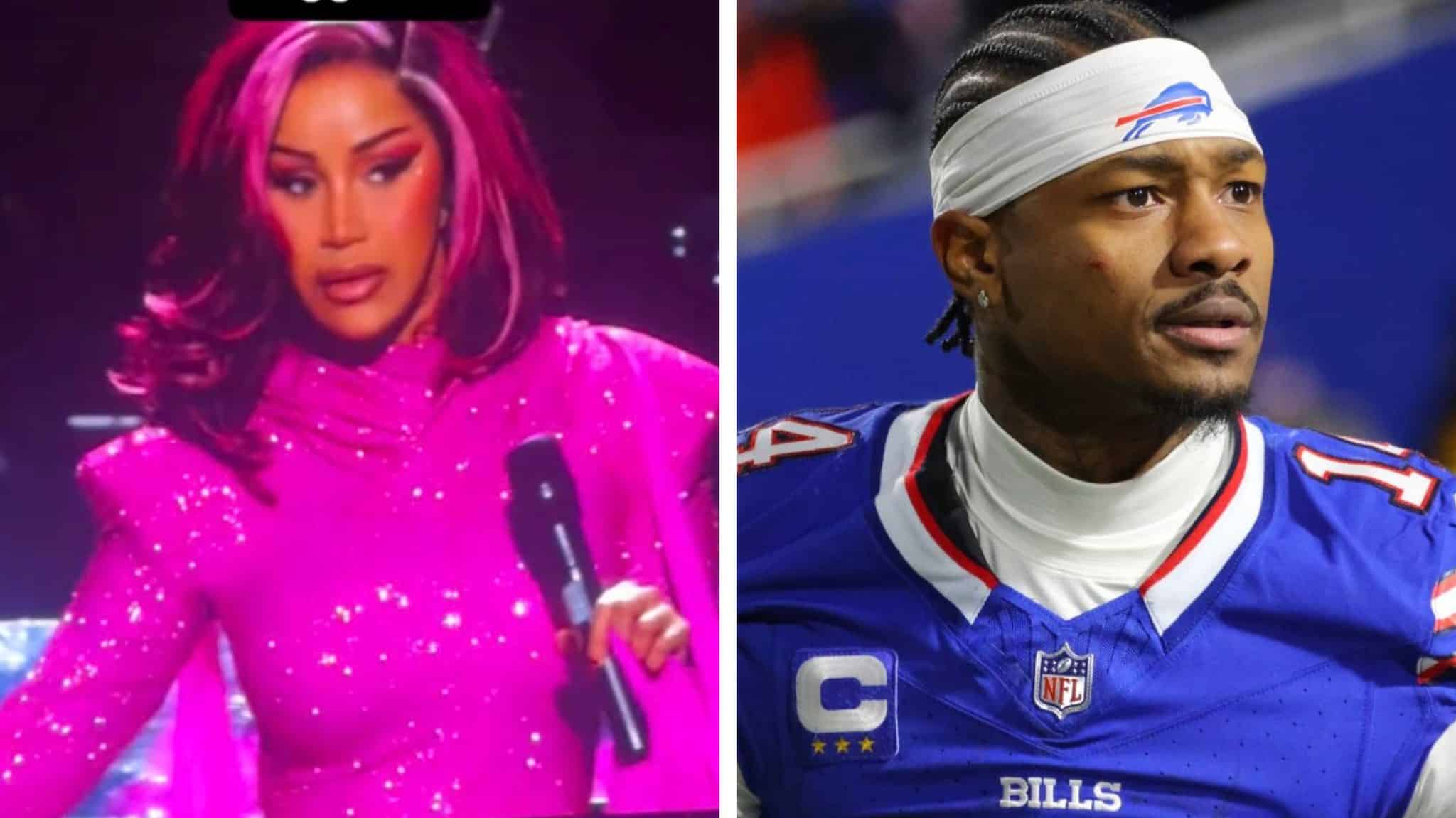 Cardi B Shades Stefon Diggs on Tour: “None of Them B*tches F***ing With Me”