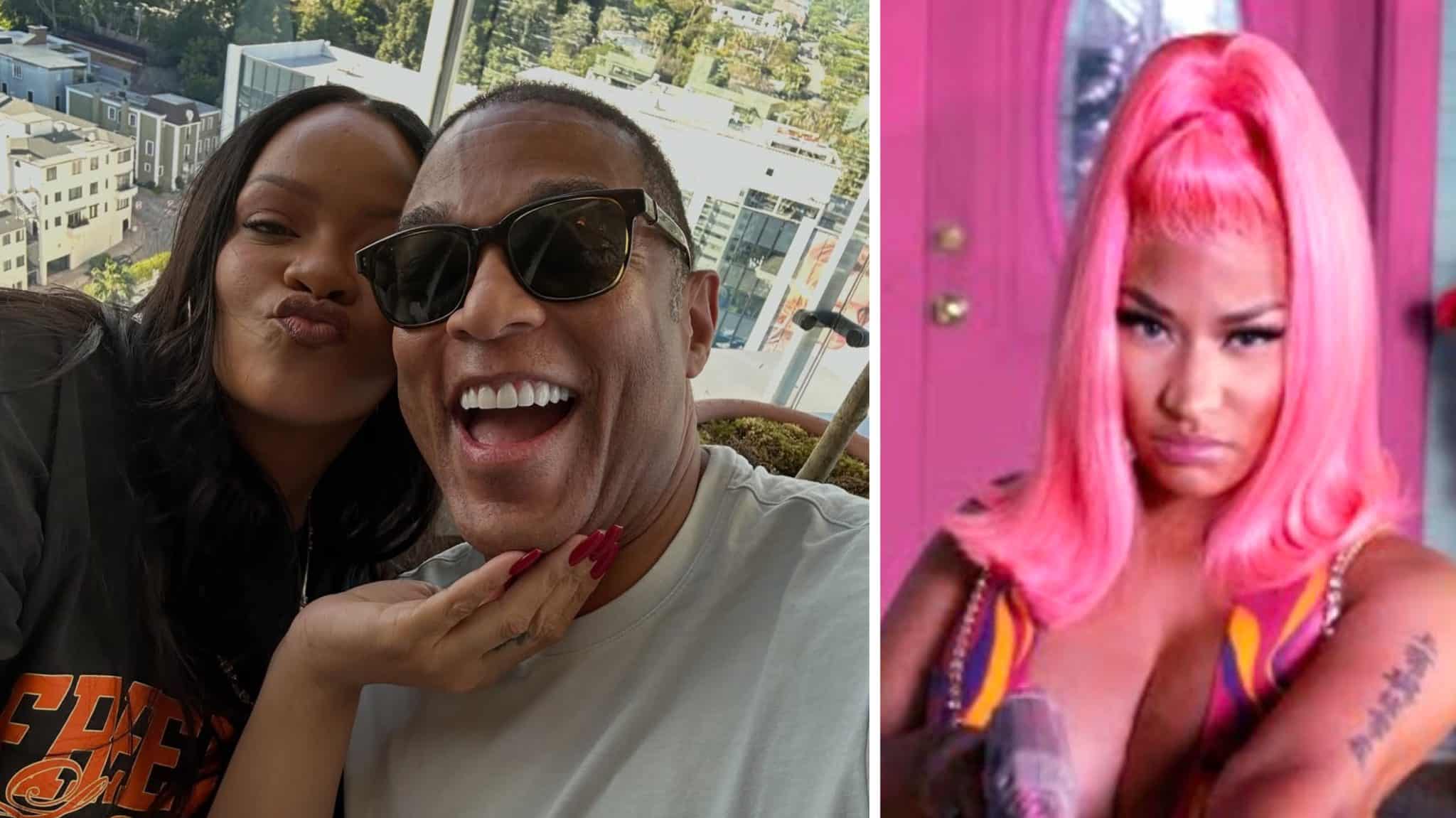 Rihanna Shows Support For Don Lemon With Birthday Link-Up Amid Nicki Minaj Feud