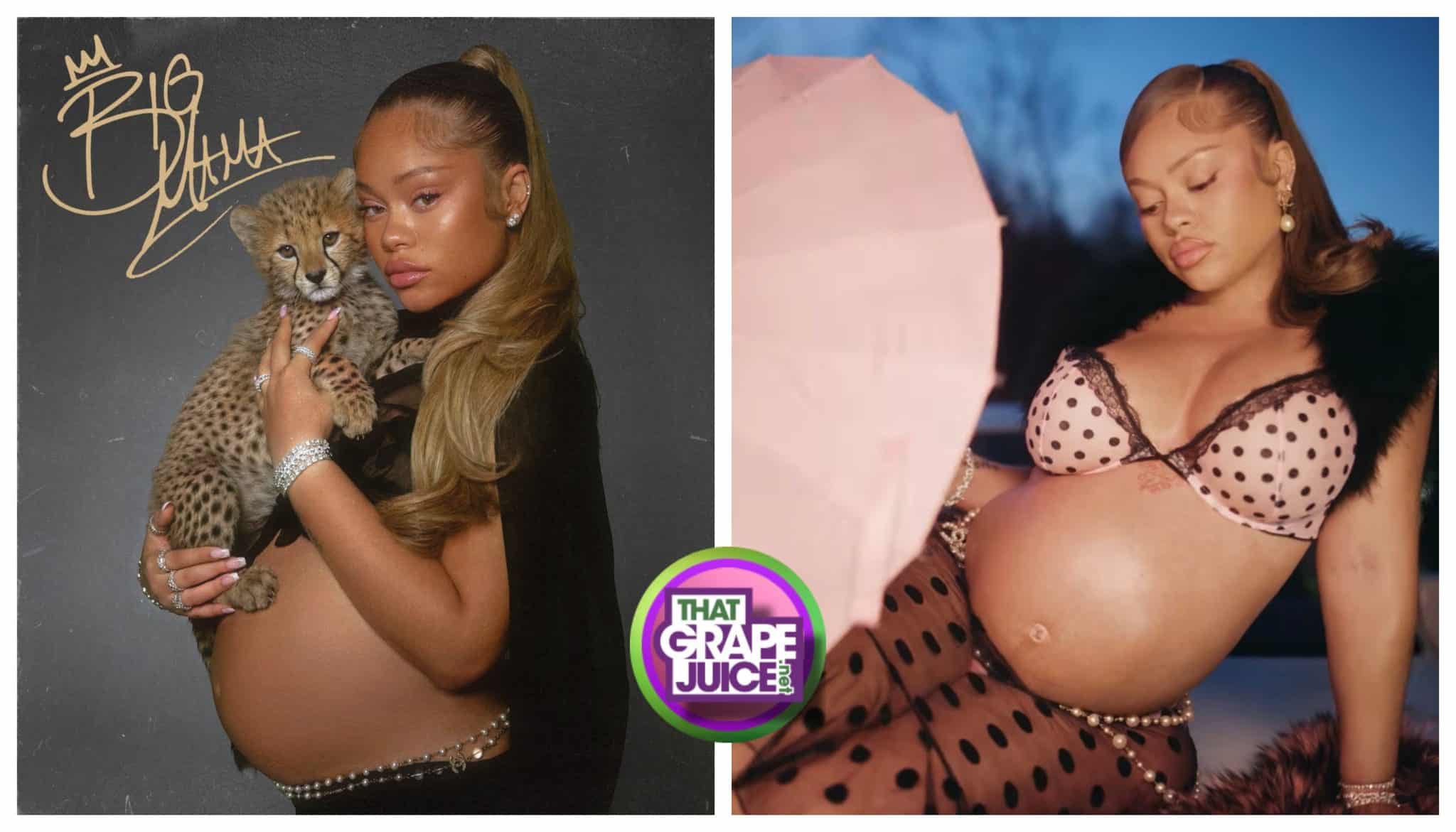 Latto Announces Pregnancy / Rocks Baby Bump on ‘Big Mama’ Album Cover & in New Video