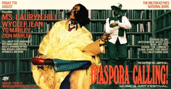 Lauryn Hill Diaspora Calling festival comes to the UK