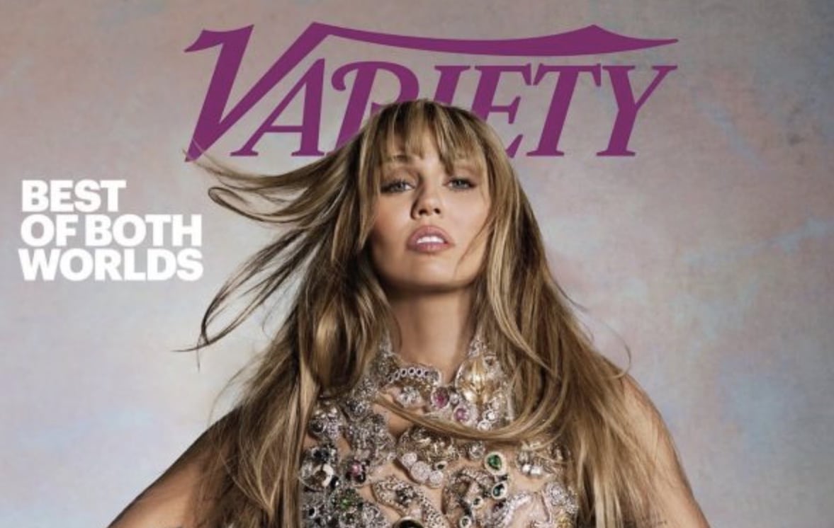 Miley Cyrus Covers Variety / Teases Headlining Super Bowl With a ‘Hannahversary’ Twist