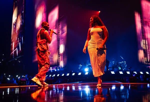 Dave & Tems Surprise London with First-Ever 'Raindance' Performance