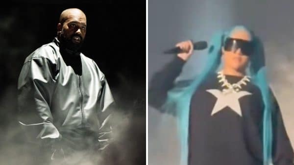 Kanye West & North West SoFi Stadium concert