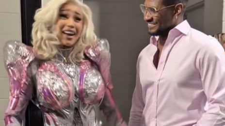 Cardi B & Usher Link Up at Final 'Little Miss Drama' Show in Atlanta, Tease Collab for New Album
