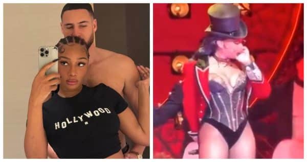Megan Thee Stallion Breaks Down in TEARS During ‘Moulin Rouge’ After Klay Thompson Split