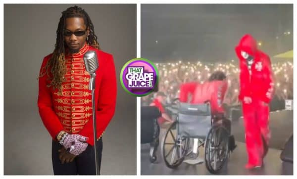 Offset Returns to Stage in a WHEELCHAIR After Shocking Shooting [Video]