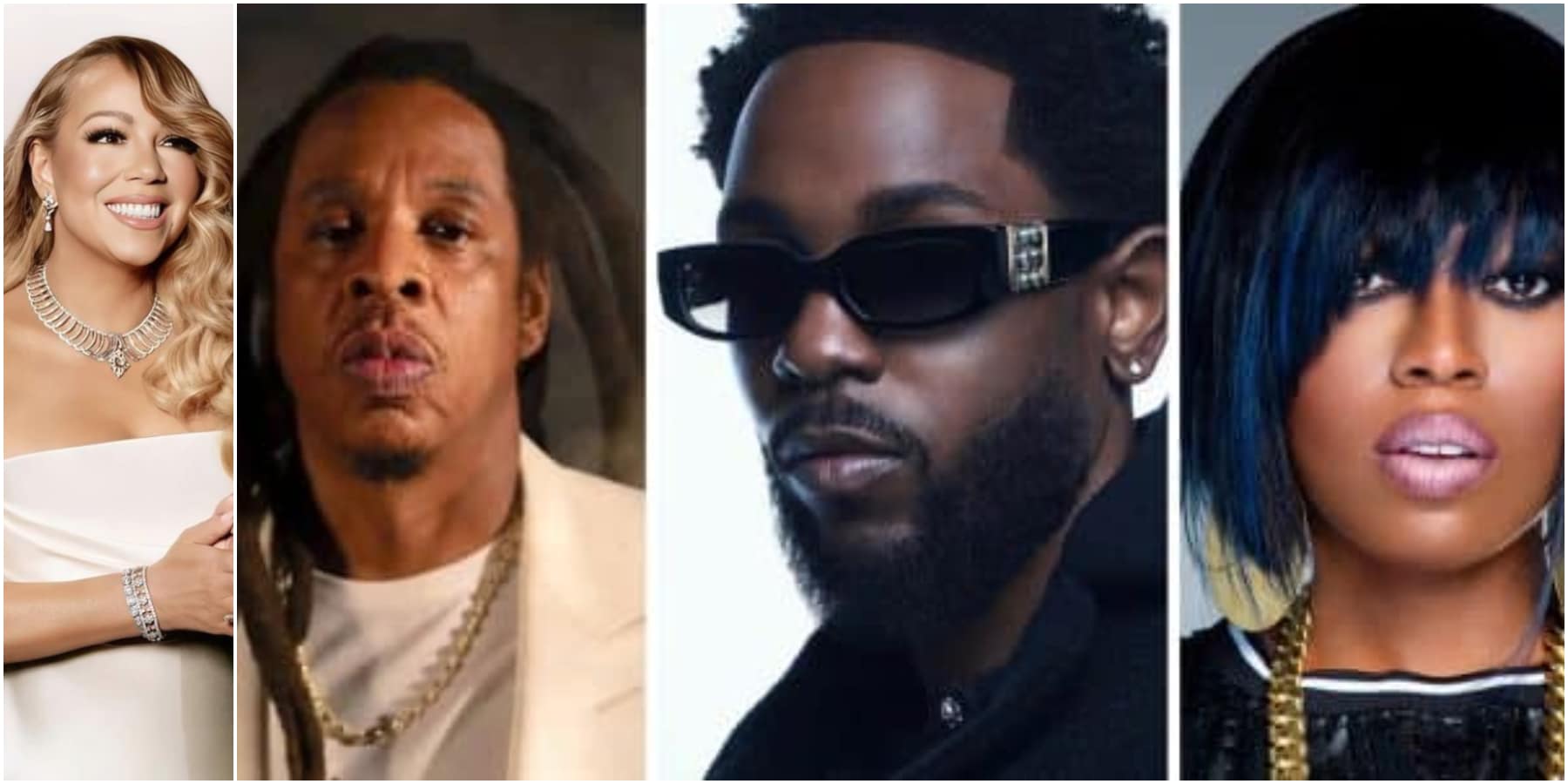 Jay-Z, Kendrick Lamar, Missy Elliot, & Mariah Carey Crowned Among Greatest Living Songwriters