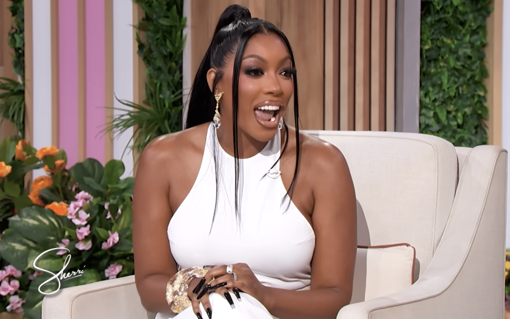 Porsha Williams Calls Out Kelli Ferrell on ‘Sherri’ Over RHOA Drama: “Who Gave Her a Peach?”