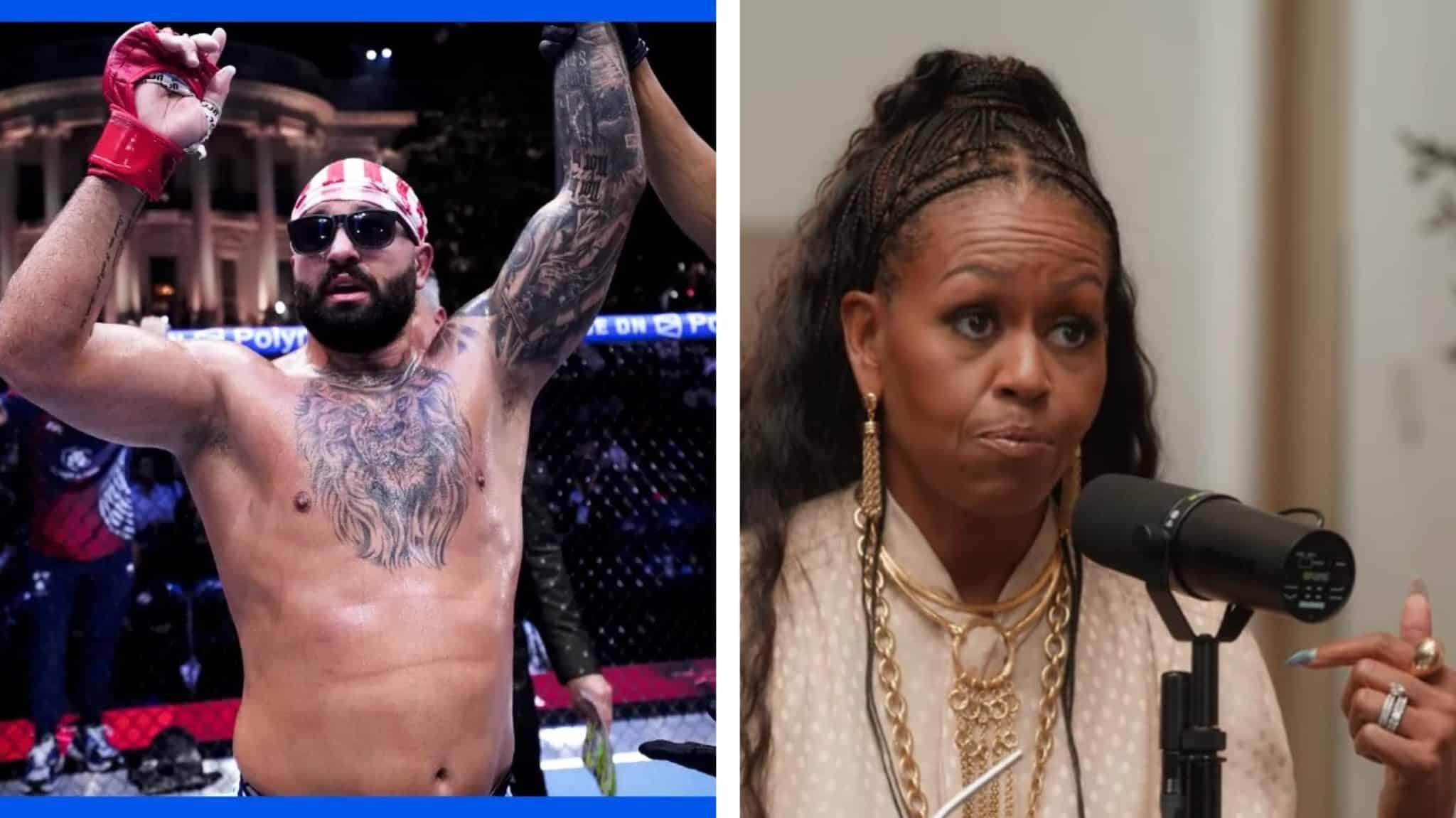 UFC Fighter Josh Hokit Calls Michelle Obama “A Man” At White House Event, Condemned by Dana White & More