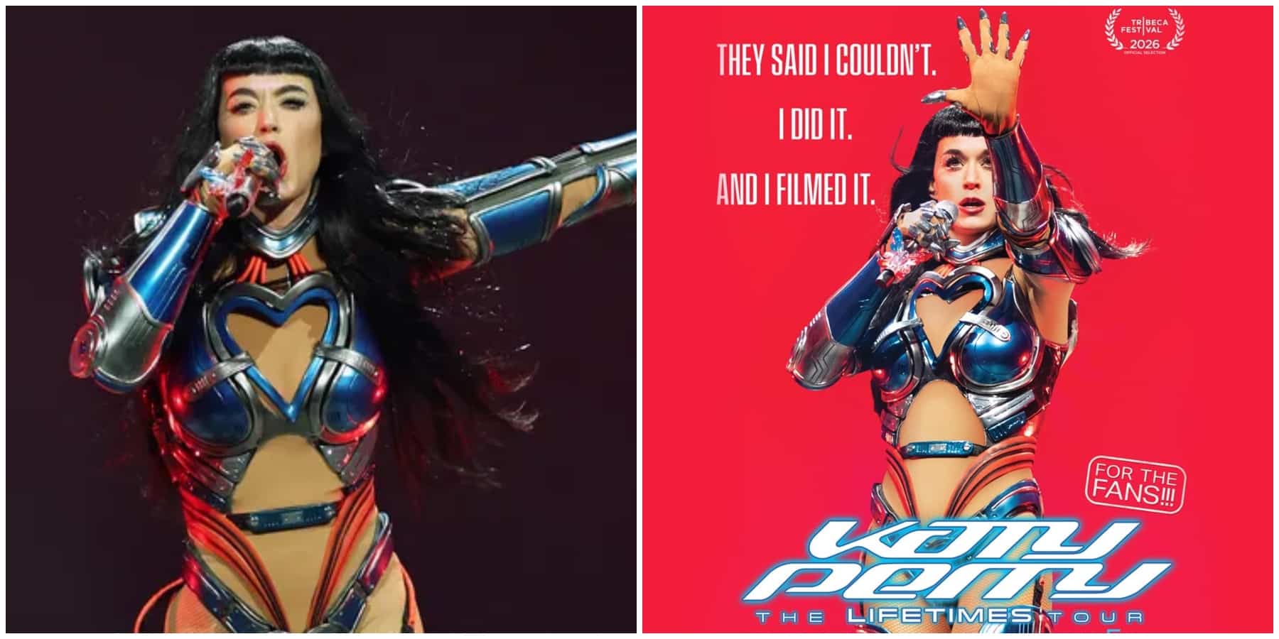 Movie Trailer: Katy Perry’s ‘Lifetimes Tour’ Concert Documentary Heads to the Big Screen
