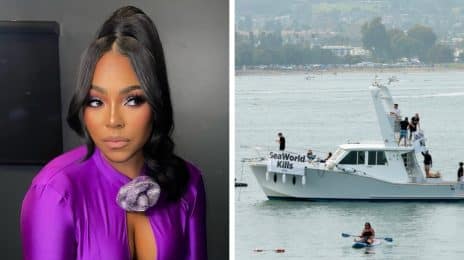 Hold Up! Ashanti's SeaWorld Concert Interrupted by PETA Protest