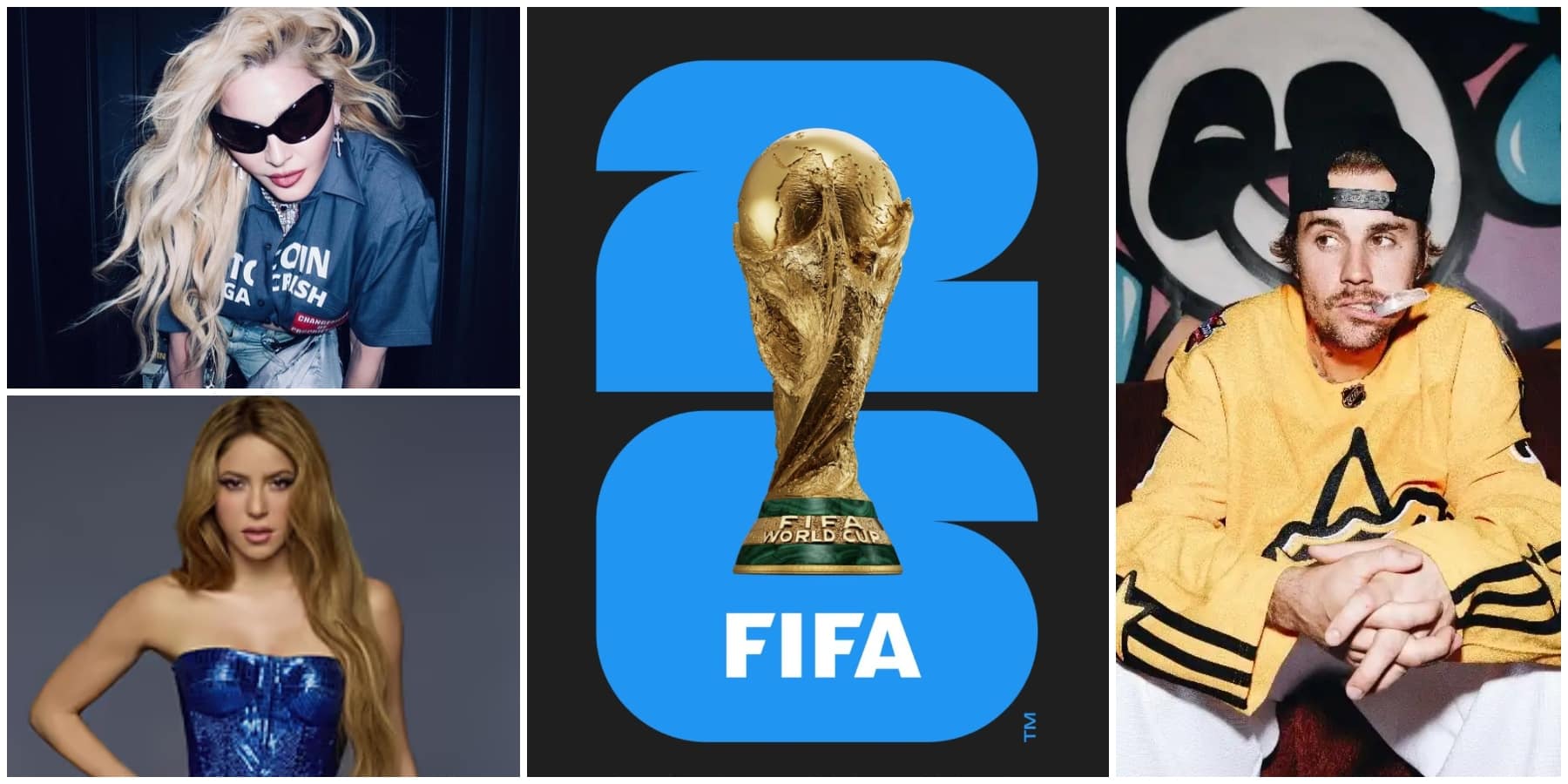 Justin Bieber to Co-Headline FIFA World Cup Halftime Show with Madonna, Shakira, & BTS