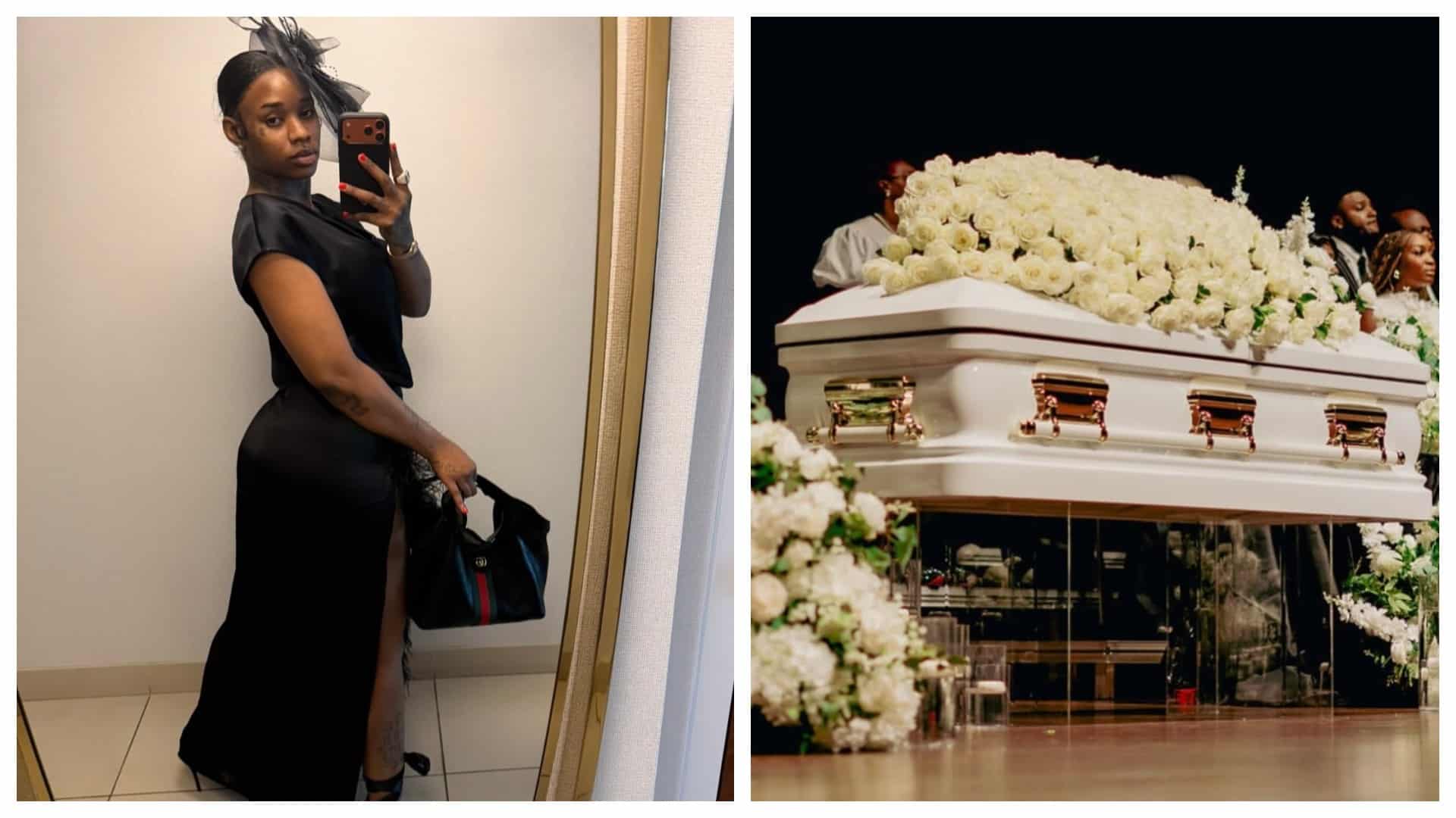 Sexyy Red Shares Emotional Photos From Tay Keith’s Funeral