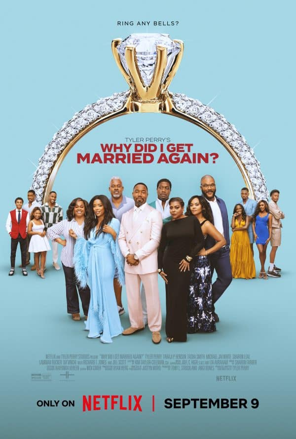 Tyler Perry Reveals First Look At Netflix’s ‘Why Did I Get Married Again?’