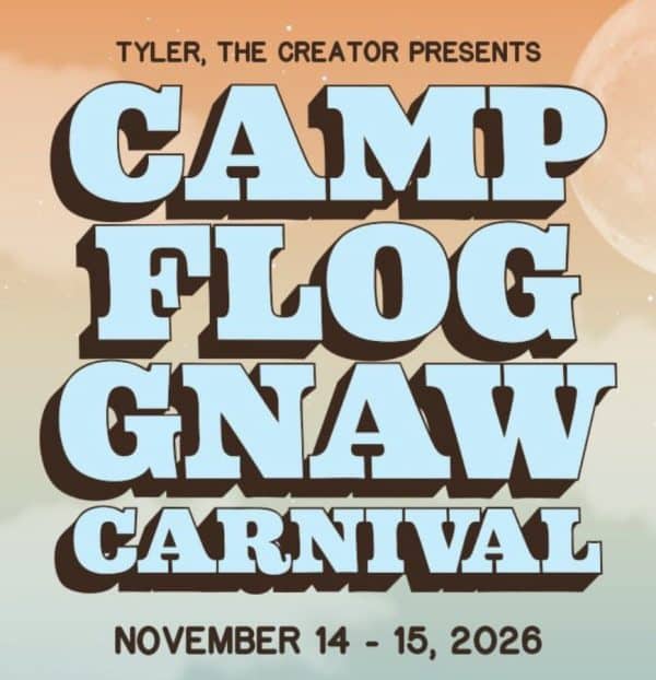 Tyler the creator camp flog gnaw 2026