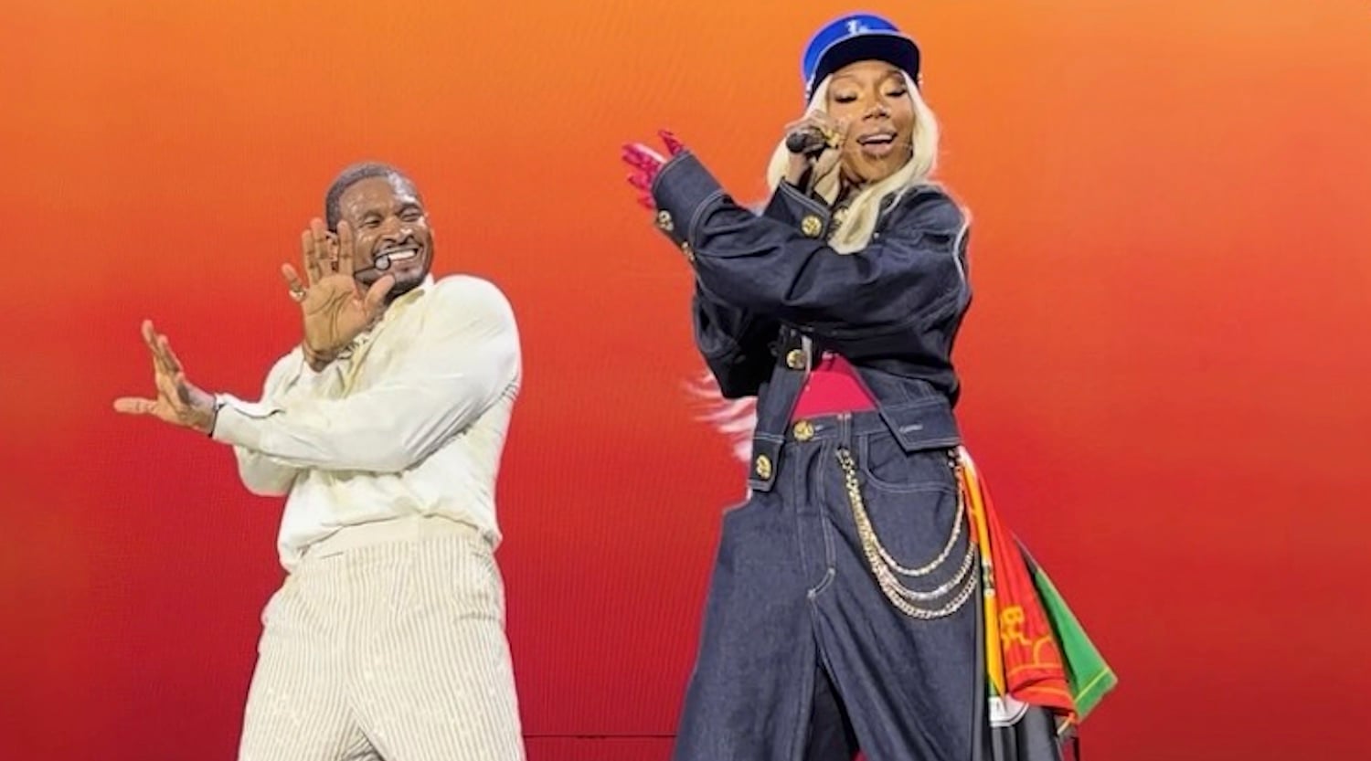 Surprise! Brandy Joins Usher for EPIC ‘R&B Tour’ Moment