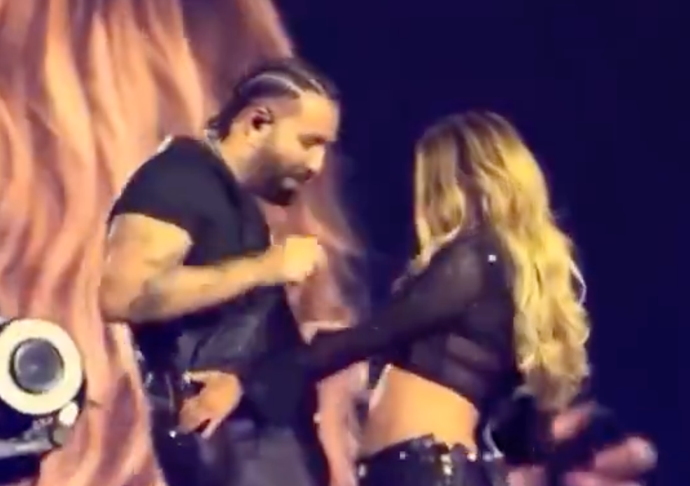 Drake Lights Up Houston With Surprise Appearance During Karol G Show [Watch]