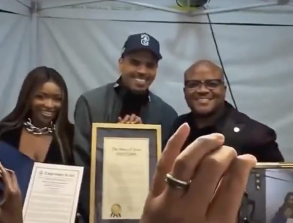 Jasmine Crockett Honors Chris Brown & Usher with Congressional Record at ‘R&B Tour’