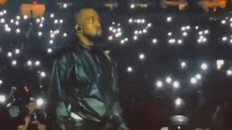Kanye West  Delivers Surprise Performance at Chris Brown & Usher's L.A. Show