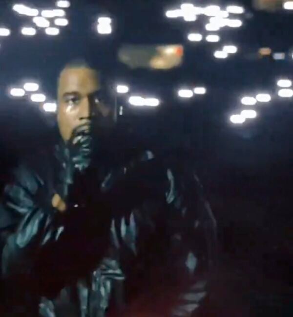 Kanye West  Delivers Surprise Performance at Chris Brown & Usher's L.A. Show