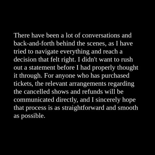 Sabrina Washington statement on cancelling her solo tour and Mis-Teeq reunion - page 5