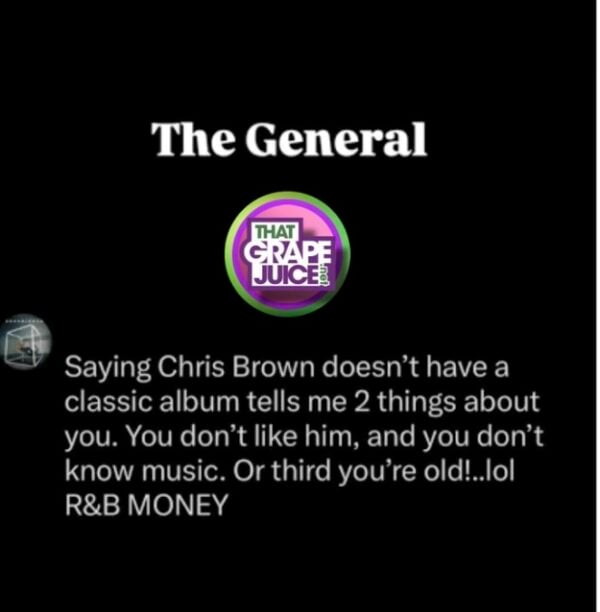Tank Defends Chris Brown Over "No Classic Album" Claims: "You Don’t Know Music"