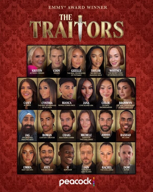 The Traitors season 6 cast