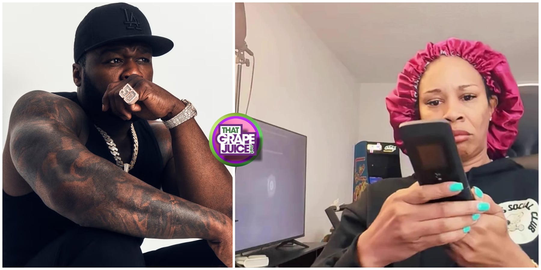 It’s War! 50 Cent Lawyers Up Amid Feud with Tia Kemp After She Posts His Baby Mama’s X-Rated Photos & Calls His Son “Slow”
