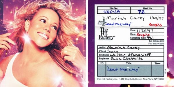 Mariah Carey teases Lead The Way recording