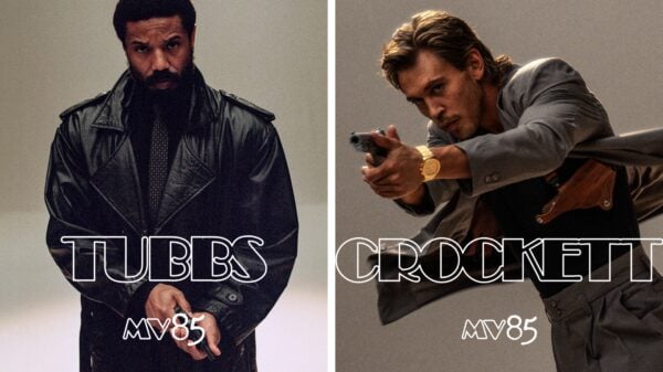 Michael B. Jordan and Austin Butler Miami Vice 85