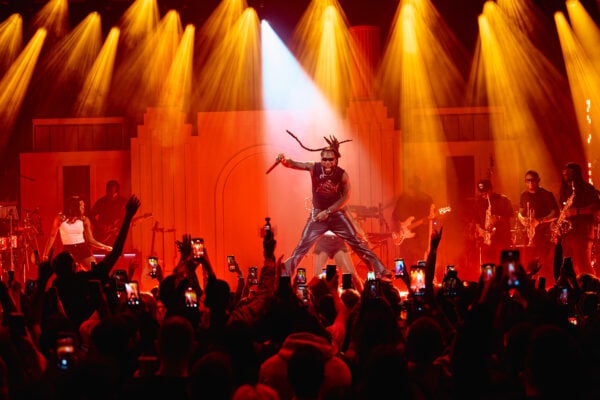 Burna Boy live at Apple Music Hall in London