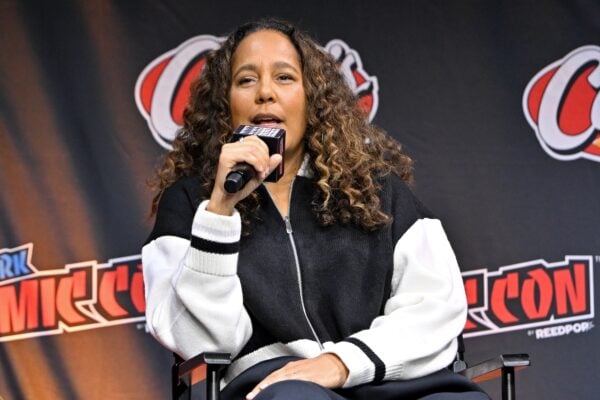 'Children of Blood and Bone' Cast Draws Cheers at New York Comic Con - Gina Prince-Bythewood speaking onstage