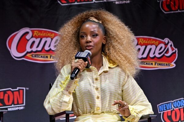 'Children of Blood and Bone' Cast Draws Cheers at New York Comic Con - Thuso Mbedu speaking onstage