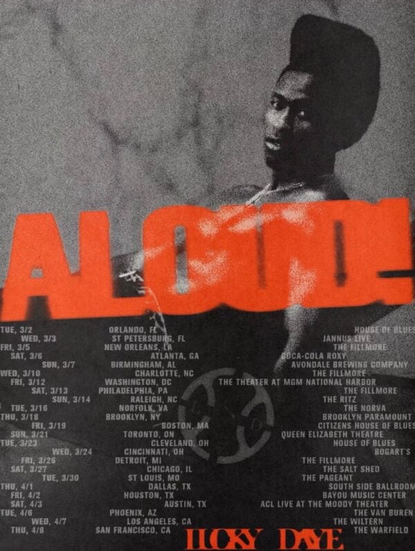 Lucky Daye 'ALOUD!' tour 2027