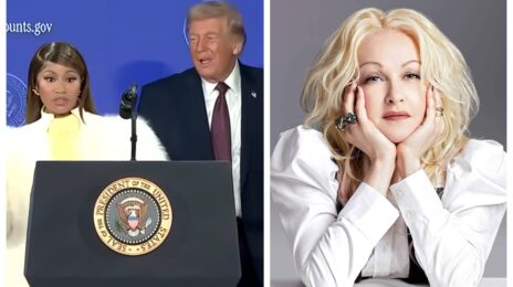 Cyndi Lauper Defends Nicki Minaj Collab Despite Trump Support